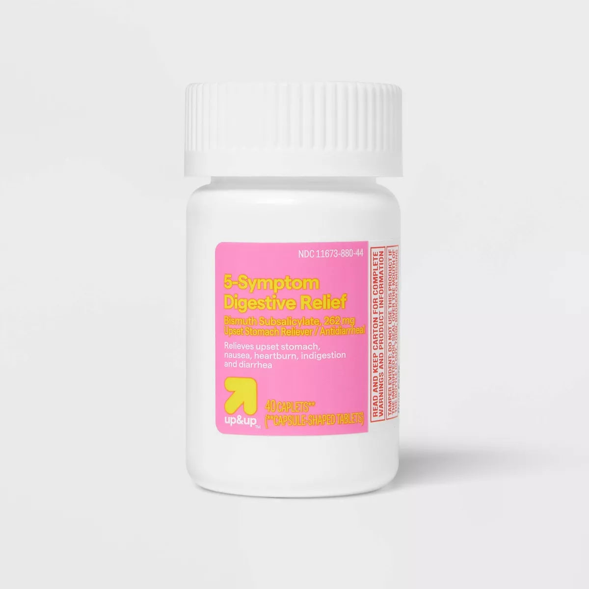 Digestive Relief Bismuth Caplets - 40Ct - Up&Up™