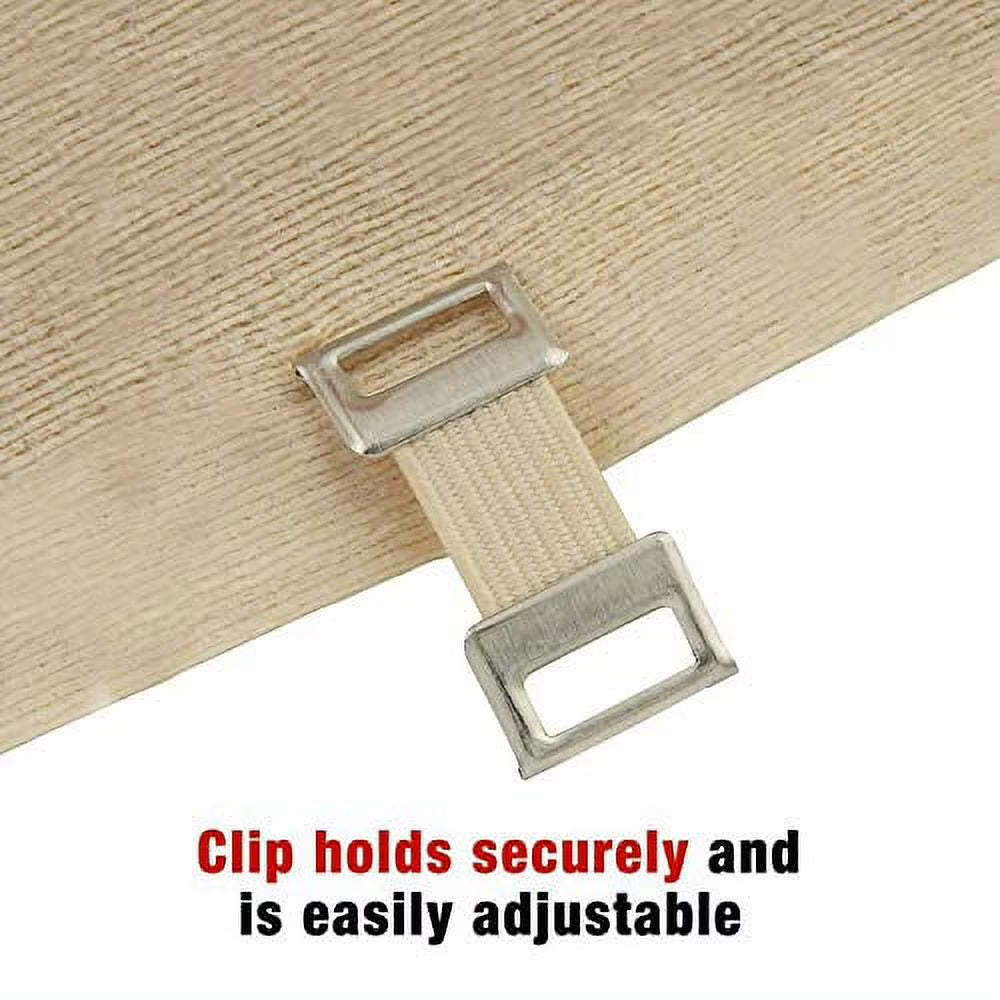 6 Inch Elastic Bandage with with Clips, Beige, Great for Chest and More, 1 Count