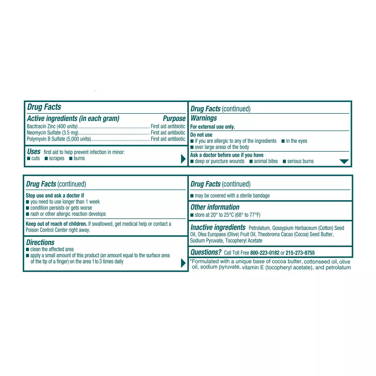 Neosporin 24 Hour Infection Protection Antibiotic Ointment - 0.5Oz