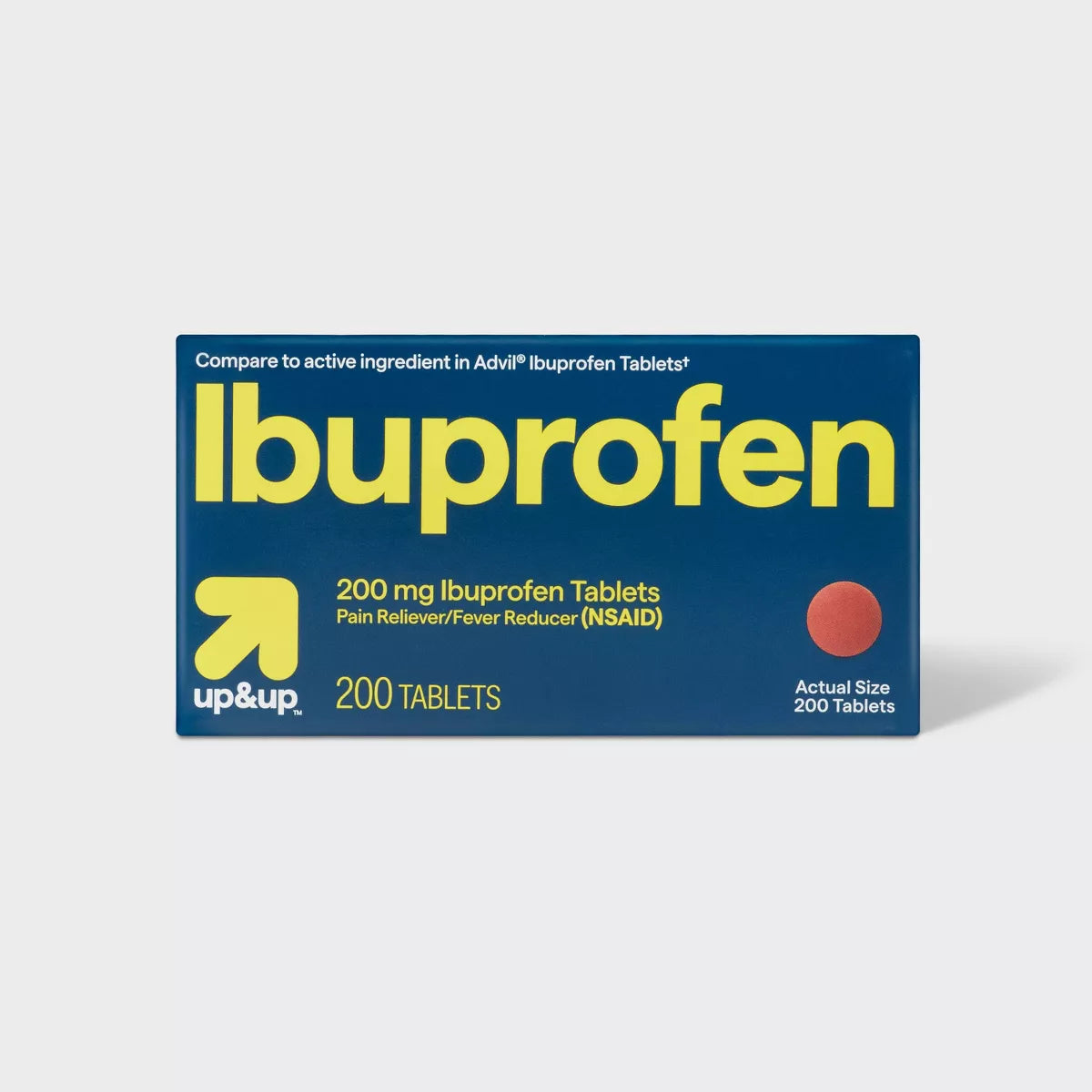 Ibuprofen (NSAID) Pain Reliever & Fever Reducer Tablets - Up&Up