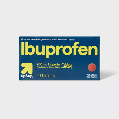 Ibuprofen (NSAID) Pain Reliever & Fever Reducer Tablets - Up&Up