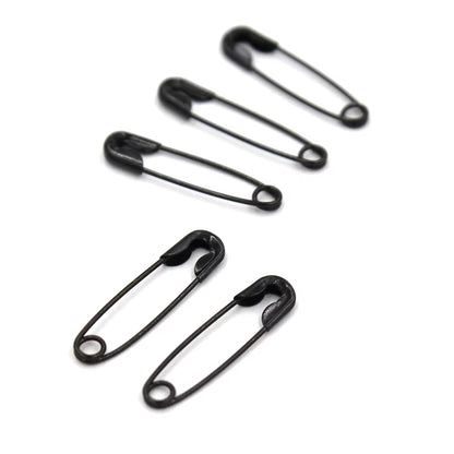 50Pcs Silver Safety Pins DIY Sewing Tools Accessory Stainless Steel Needles Large Safety Pin Small Brooch Apparel Accessories