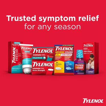 Tylenol Cold+Flu Severe Day/Night Caplets - Acetaminophen - 24Ct: 325Mg Strength