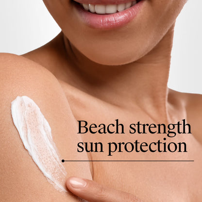 Beach Defense SPF 50+, Face Sunscreen Stick, Travel Size Sun Care, 1.5 Oz