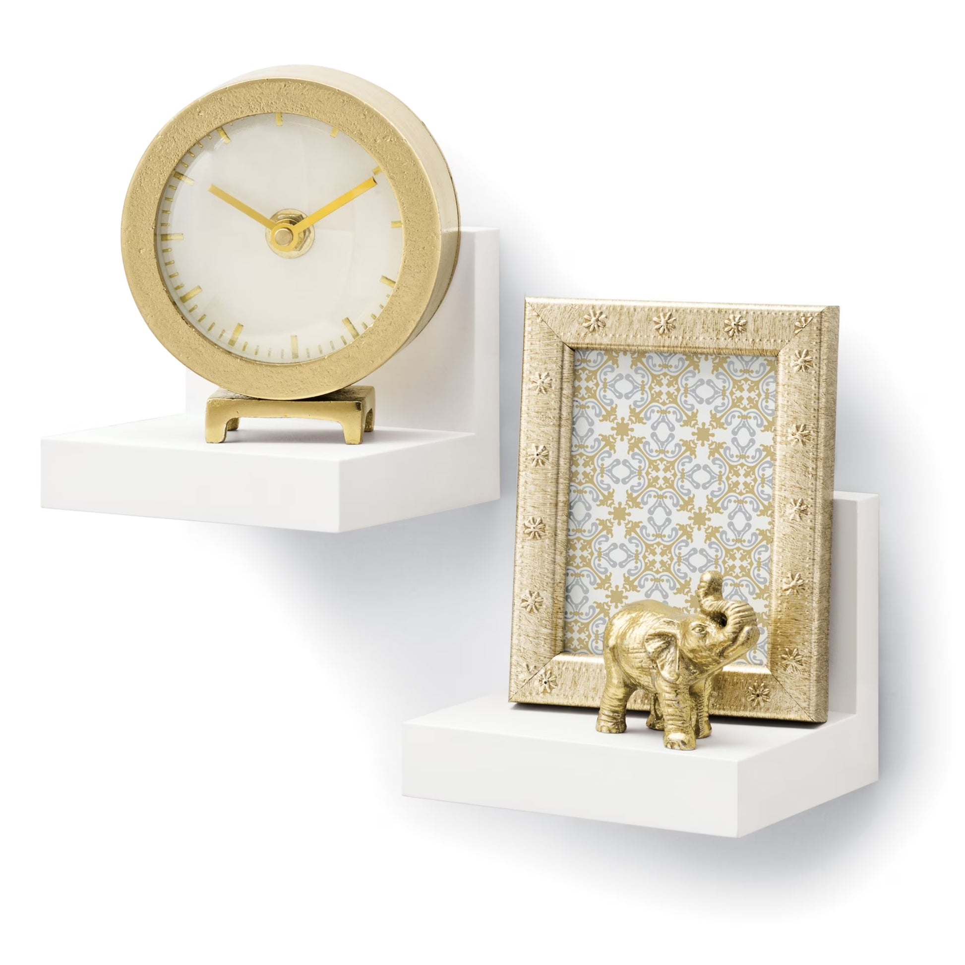 Display Ledges, Quartz, 2 Wall Display Ledges