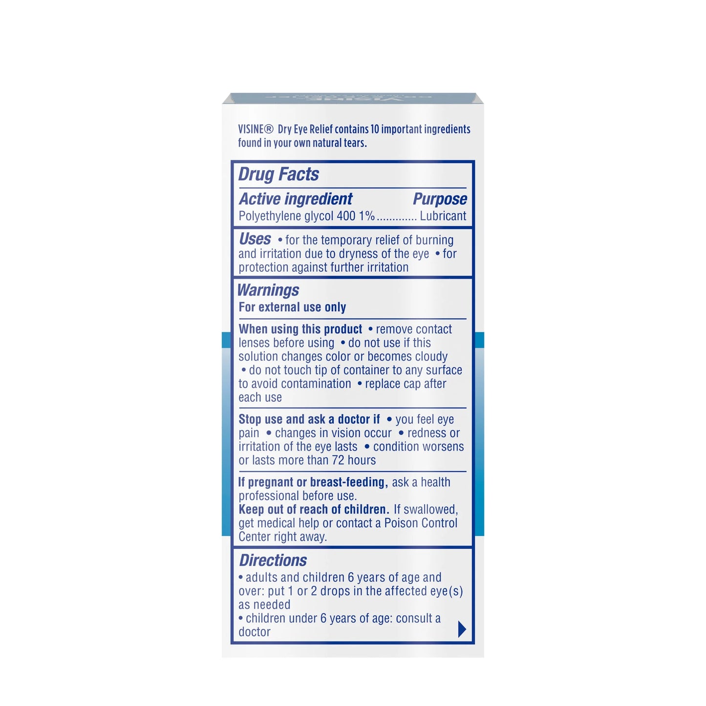 Soothing Dry Eye Relief Lubricating Eye Drops, 0.5 Fl. Oz