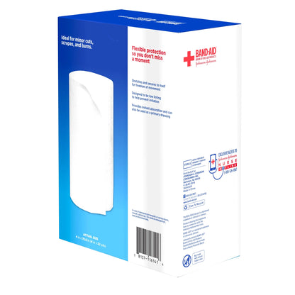 (2 Pack)  Brand Flexible Rolled Medical Gauze, 4 in X 2.1 Yd, 5 Count