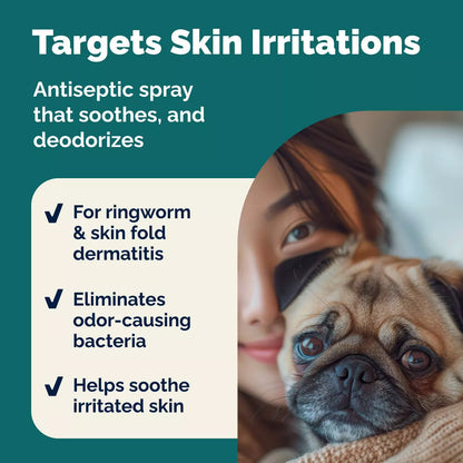 Vetnique Dermabliss Advanced Vet Strength Medicated Spray with Chlorhexidine - 8 Fl Oz