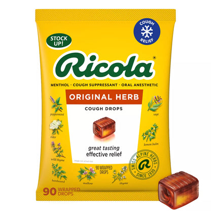 Ricola Cough Drops - Original Herbs