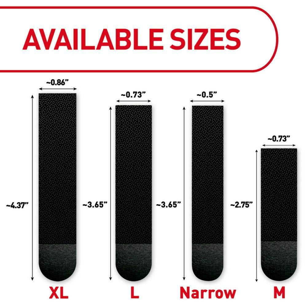 Black Picture Hanging Strips - 32-Pack (16 X-Large Pairs, 12 Large Pairs, 4 Medium Pairs) - Supports 20 lbs, 15 lbs, and 5 lbs