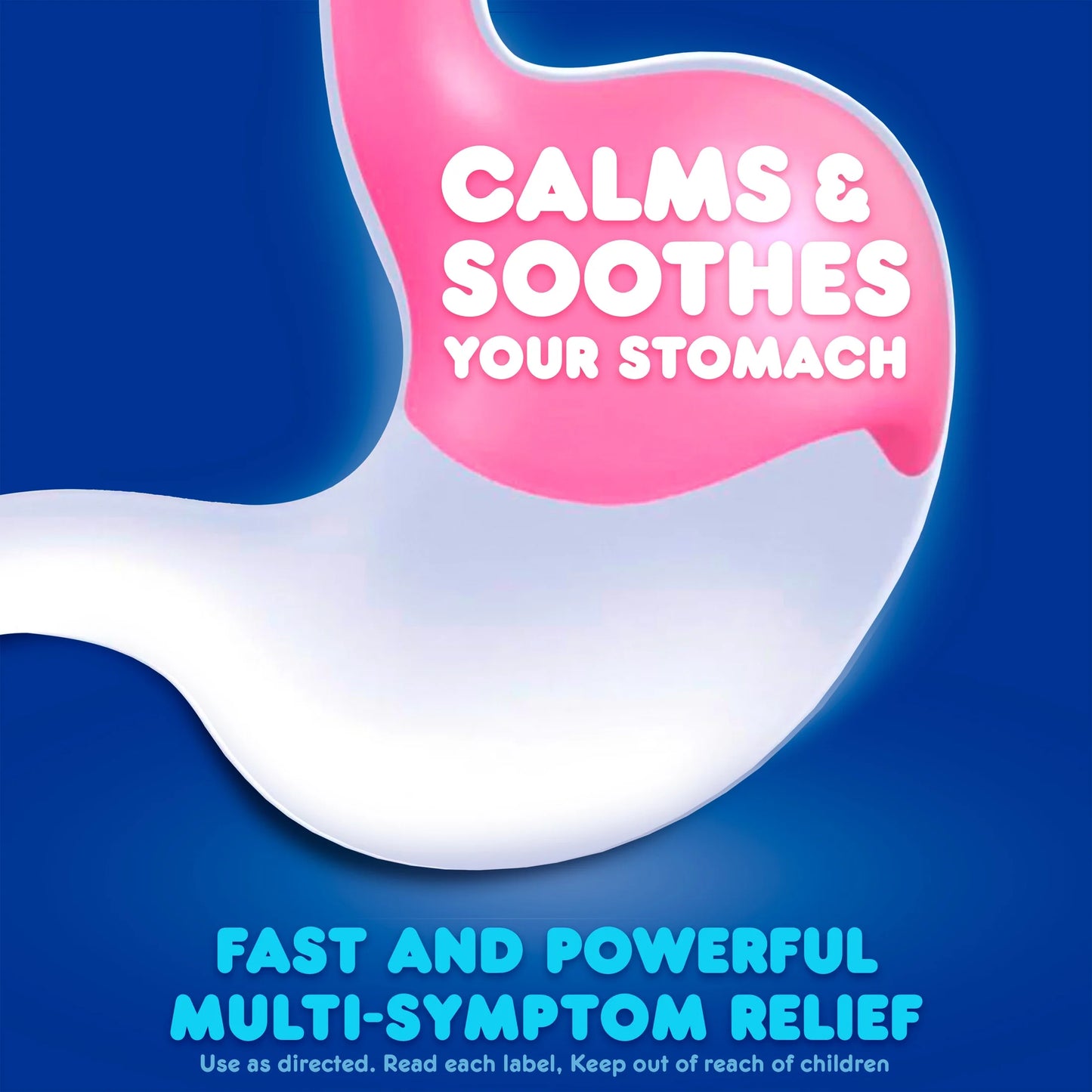 Bismol ULTRA Liquid, Fast 5-Symptom Stomach Relief, Upset Stomach Relief, 8 Oz