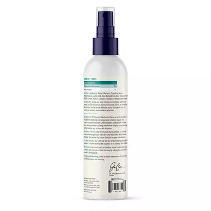 Vetnique Dermabliss Advanced Vet Strength Medicated Spray with Chlorhexidine - 8 Fl Oz