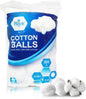 Med Pride Cotton Balls 100% Pure Cotton Hypoallergenic Jumbo Cotton Balls 300 Count for Face, Ears, Makeup & Nails