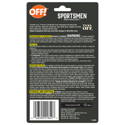 Sportsmen Long Lasting 98.25% Deet Insect Repellent, 1 Fl Oz