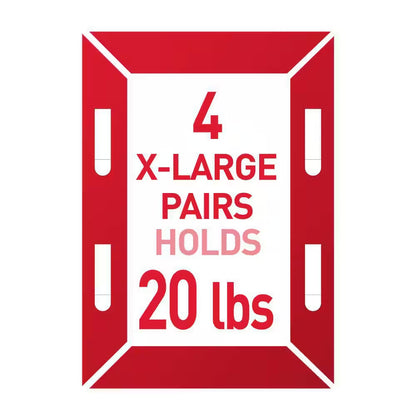 X-Large (20Lb) Picture Hanging Strips, White, 8 Pairs (16 Strips), Damage-Free Wall Hangers for Picture Frames