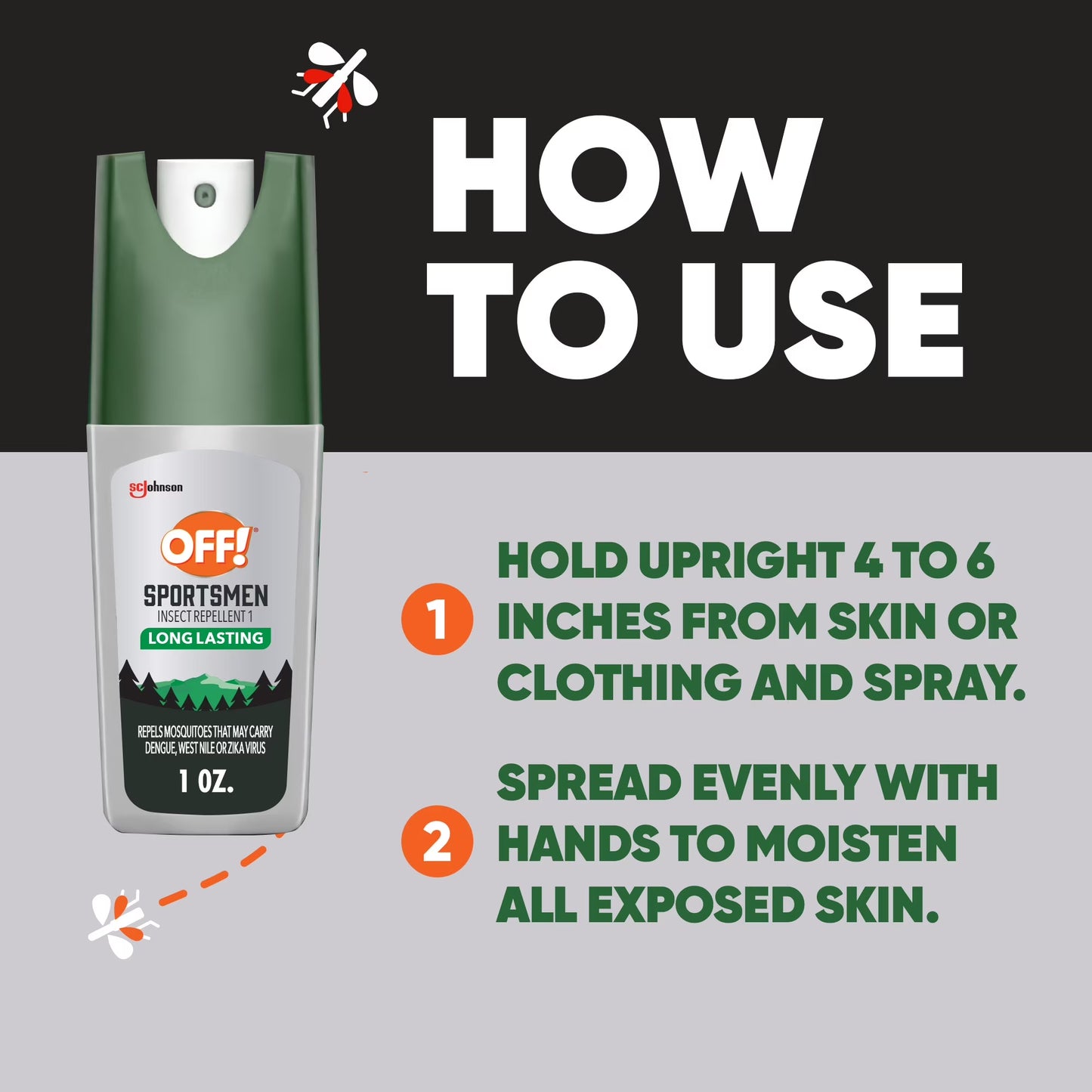 Sportsmen Long Lasting 98.25% Deet Insect Repellent, 1 Fl Oz
