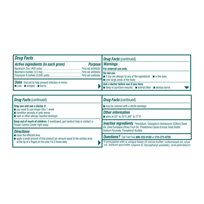 Original Triple Antibiotic Ointment, Bacitracin Zinc, .5 Oz