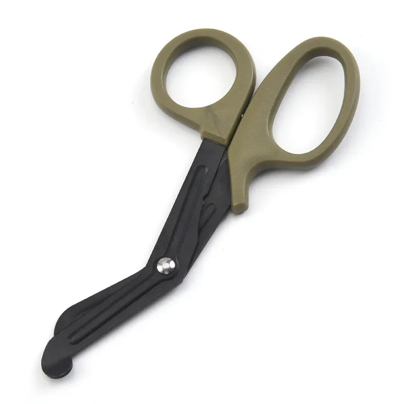 Tactical Medical Scissors Paramedic EMT Rescue Survive Scissor Trauma Wound Treatment Gauze First Aid Kit Shear Shears Survival