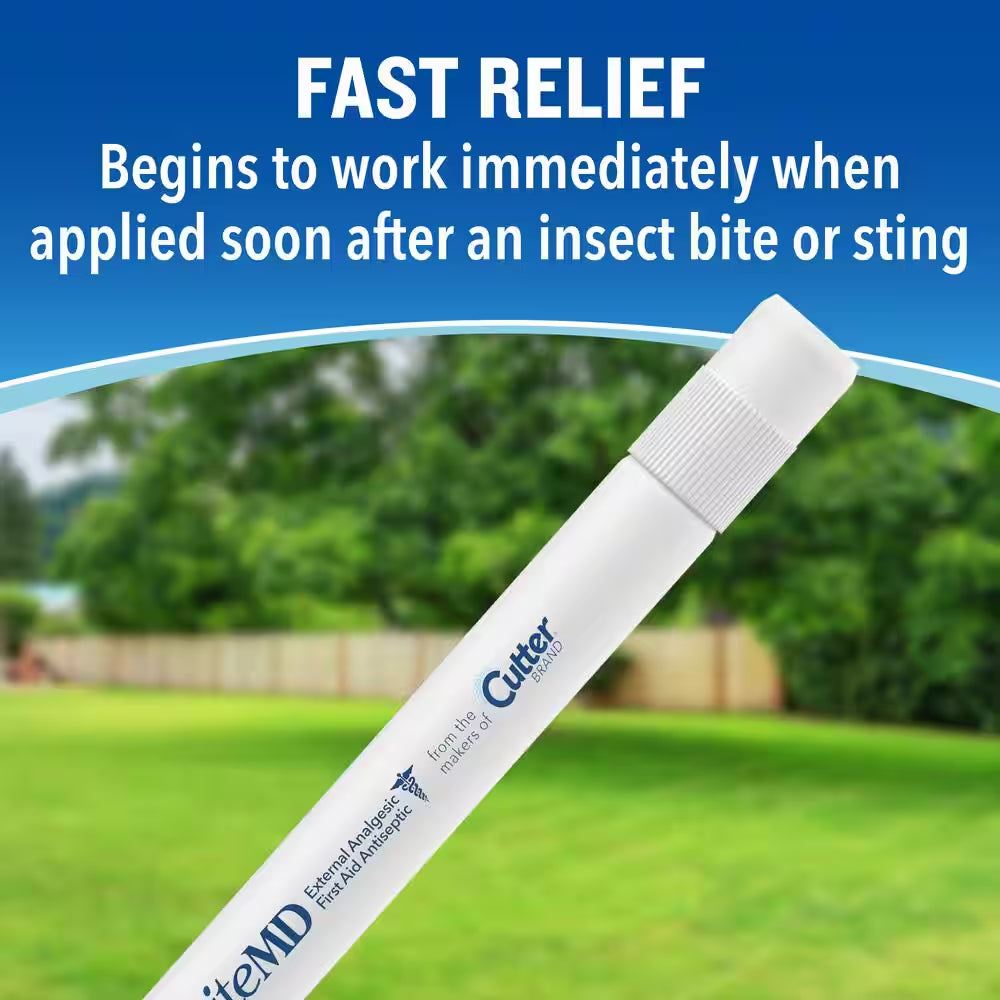 0.5 Oz Bite MD Insect Bite Relief Stick Analgesic and Antiseptic