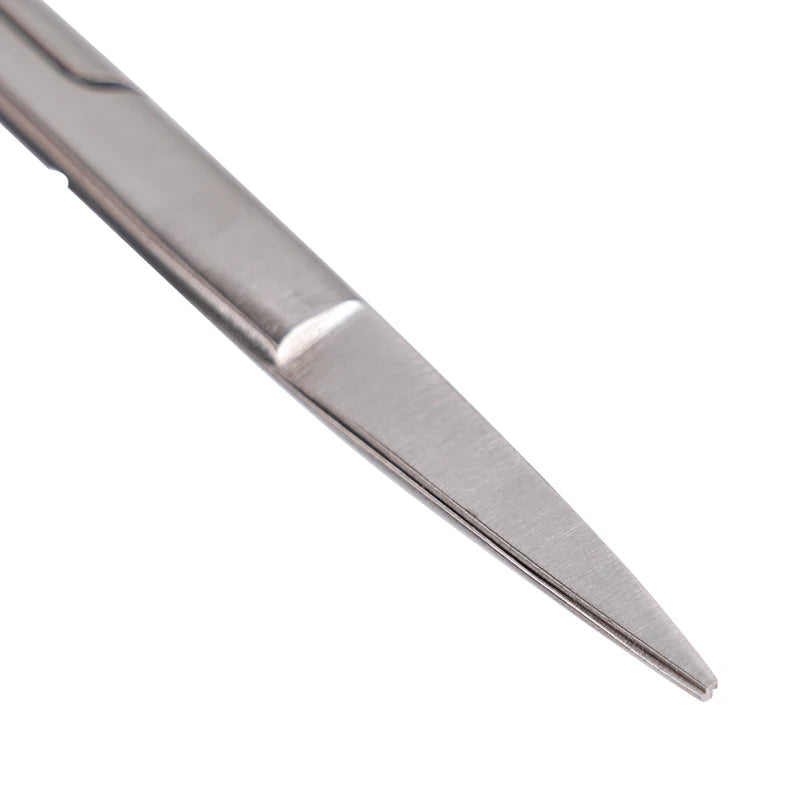 Dental Stainless Steel Medical Surgical Scissors Straight / Curved Tip Gold Plated Handle Animal Vet Scissors Haircut Scissors