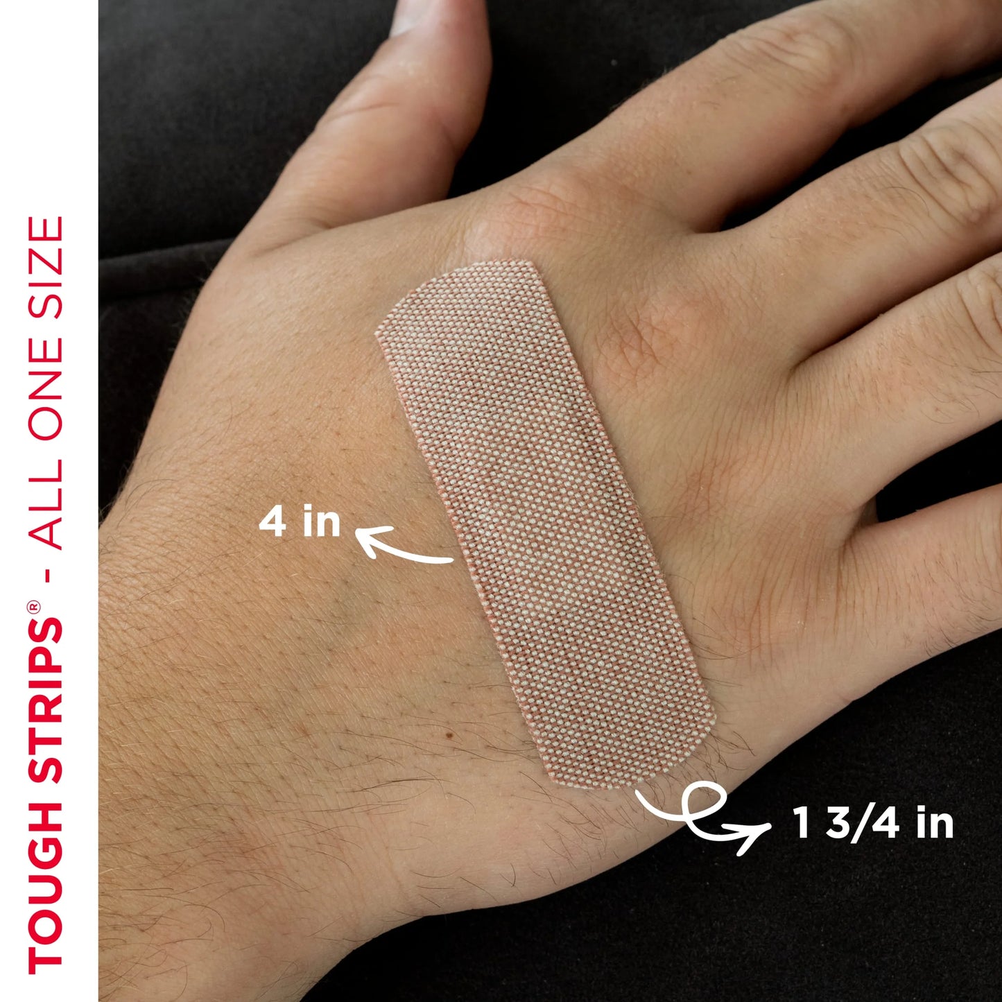 Brand Tough Strips Adhesive Bandage, All One Size, 60 Count