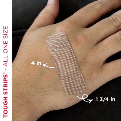 Brand Tough Strips Adhesive Bandage, All One Size, 60 Count