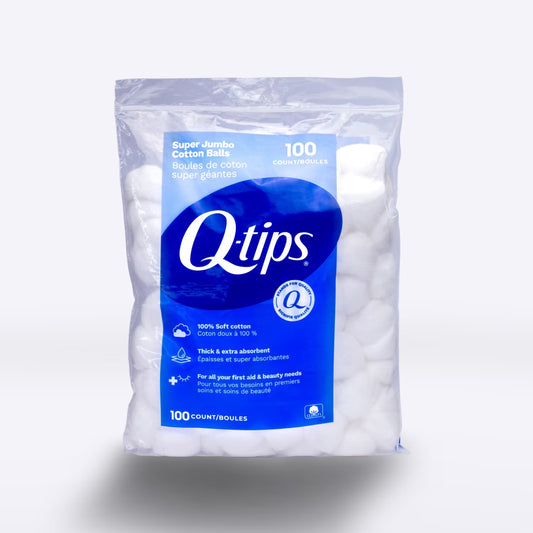 Super Jumbo Cotton Balls, 100 Count