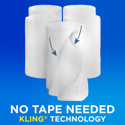 (2 Pack)  Brand Flexible Rolled Medical Gauze, 4 in X 2.1 Yd, 5 Count