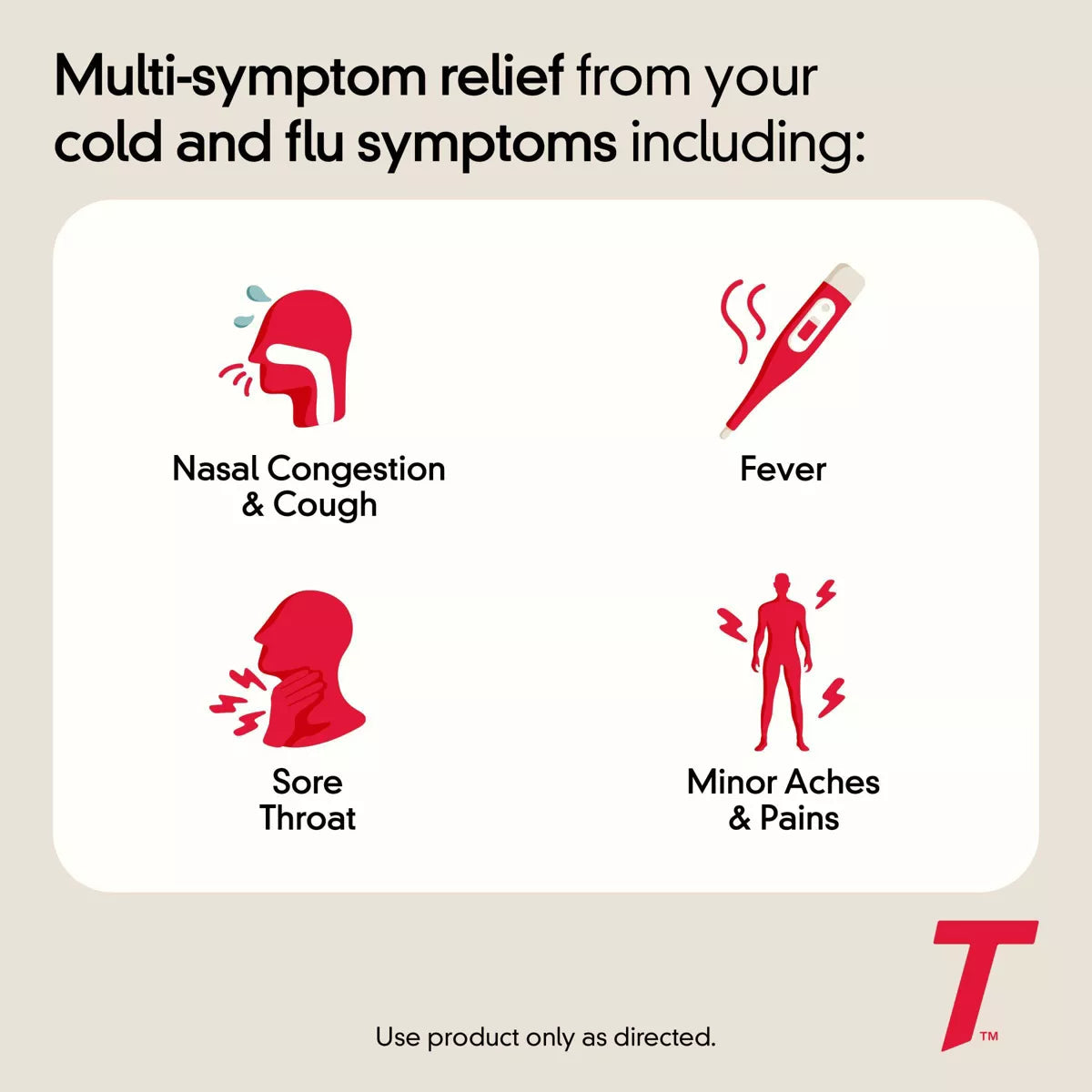 Tylenol Cold+Flu Severe Day/Night Caplets - Acetaminophen - 24Ct: 325Mg Strength
