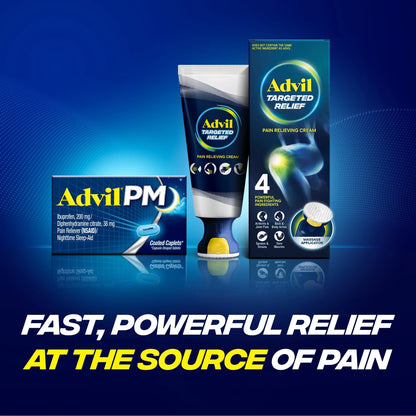 PM Sleep Aid Pain Relievers, Ibuprofen, Diphenhydramine, Coated Caplet, 20 Count