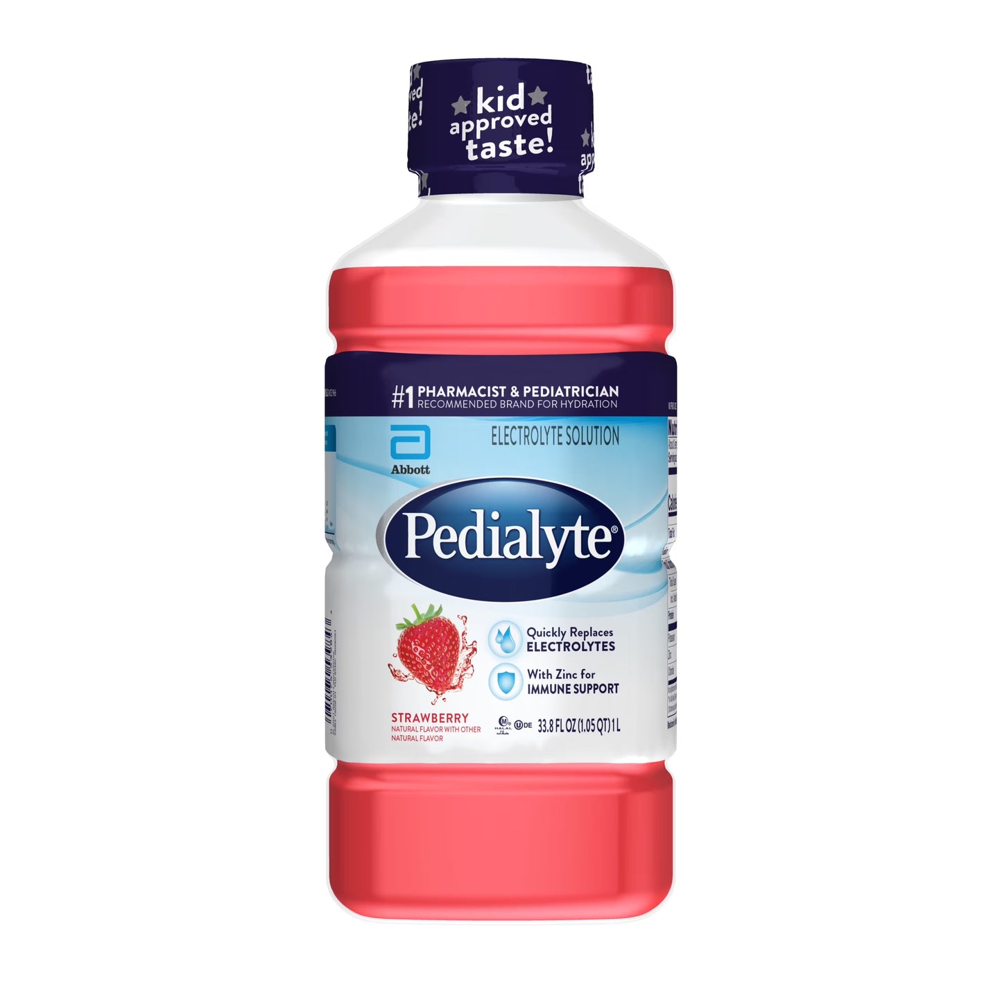 (2 Pack)  Electrolyte Drink, Strawberry, 1 Liter