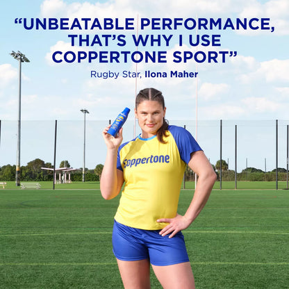 Coppertone Sport Sunscreen Spray - SPF 50 - 11Oz - Twin Pack: Paraben-Free, Whole Body Application, Scented