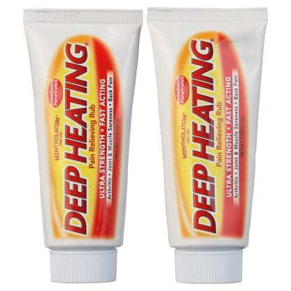 Deep Heating Pain Relieving Rub Cream, 2 Oz