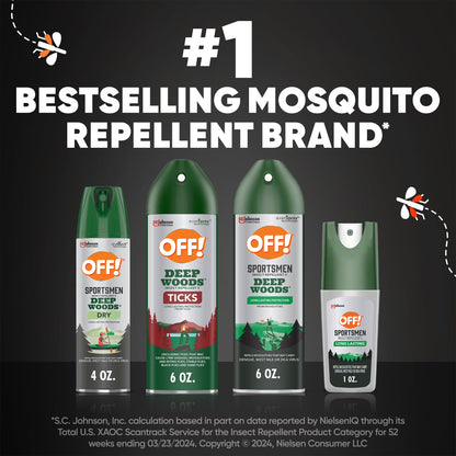 Sportsmen Long Lasting 98.25% Deet Insect Repellent, 1 Fl Oz
