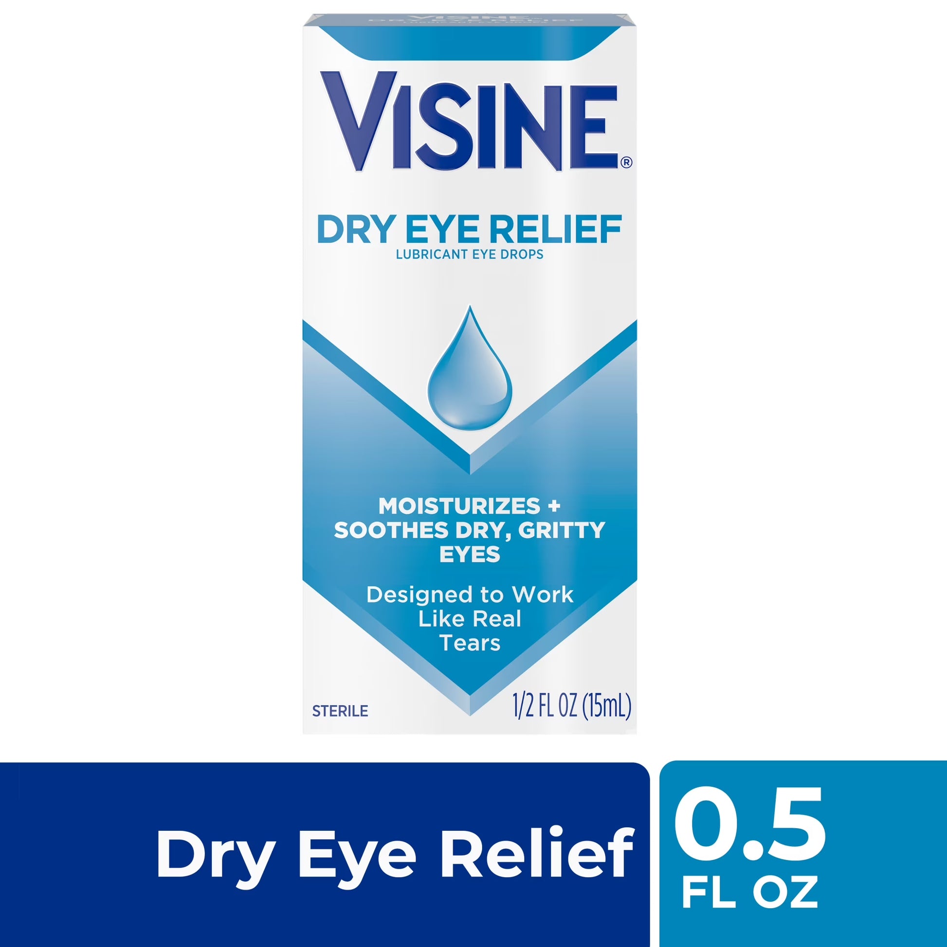 Soothing Dry Eye Relief Lubricating Eye Drops, 0.5 Fl. Oz
