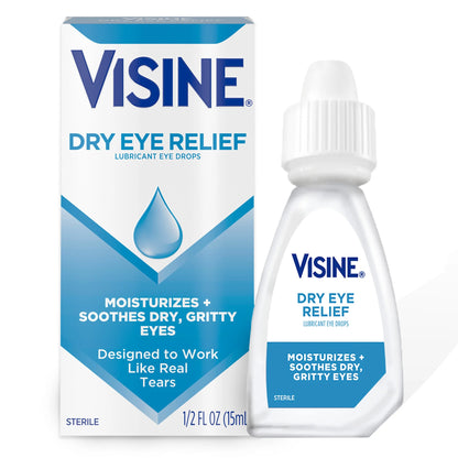 Soothing Dry Eye Relief Lubricating Eye Drops, 0.5 Fl. Oz