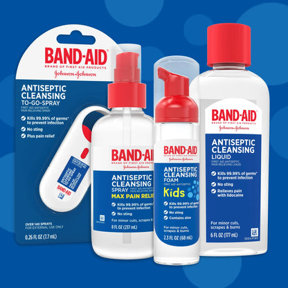 Brand Pain Relieving Antiseptic Cleansing Liquid, 6 Fl. Oz
