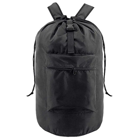 Laundry Hamper Backpack Waterproof Clothes Laundry Hamper Large Capacity Laundry Tools College Dorm Laundry Bag Adjustable