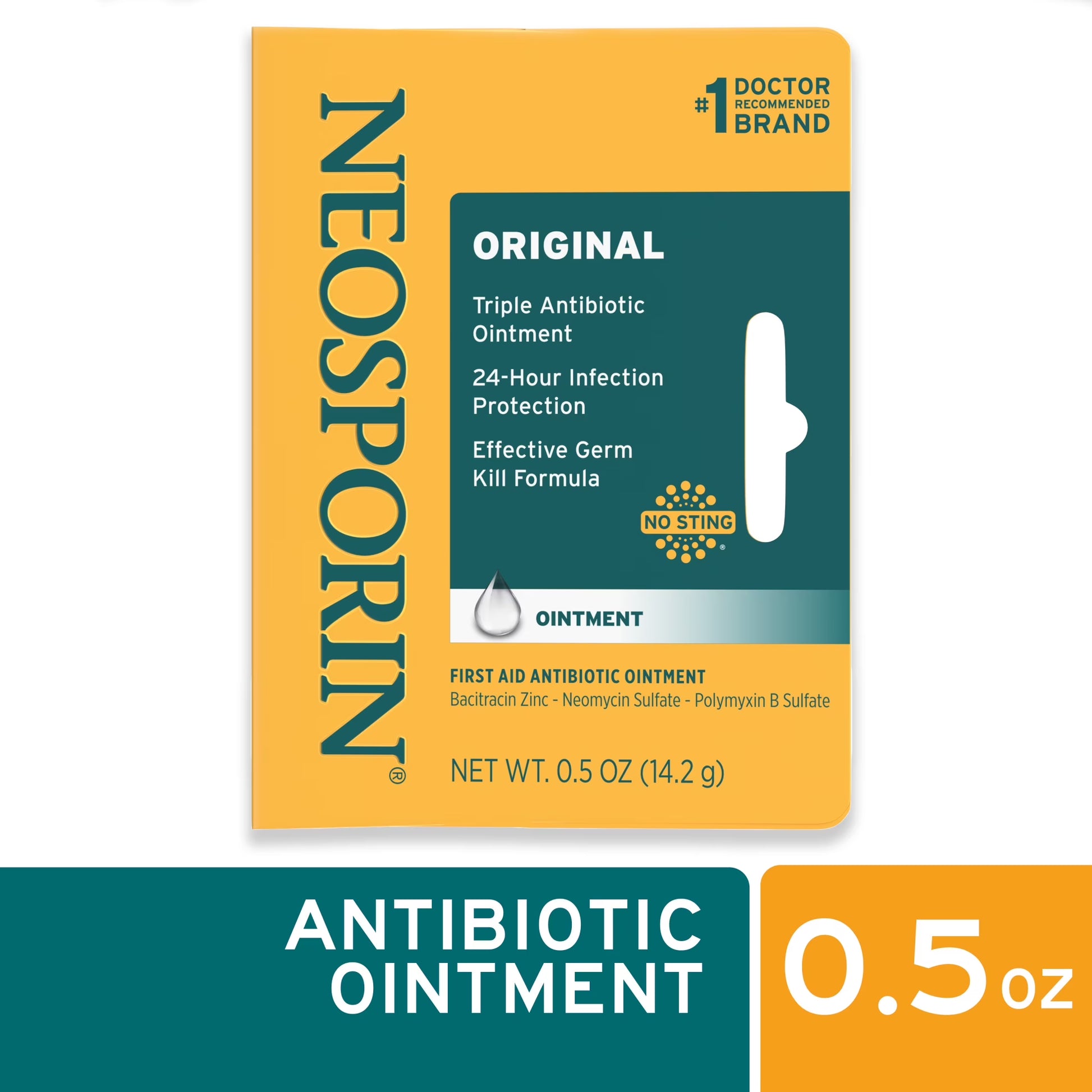 Original Triple Antibiotic Ointment, Bacitracin Zinc, .5 Oz
