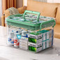 Household Multi-Layer Storage Box, Medicine Box, Medicine Compartment, Emergency Medical Box