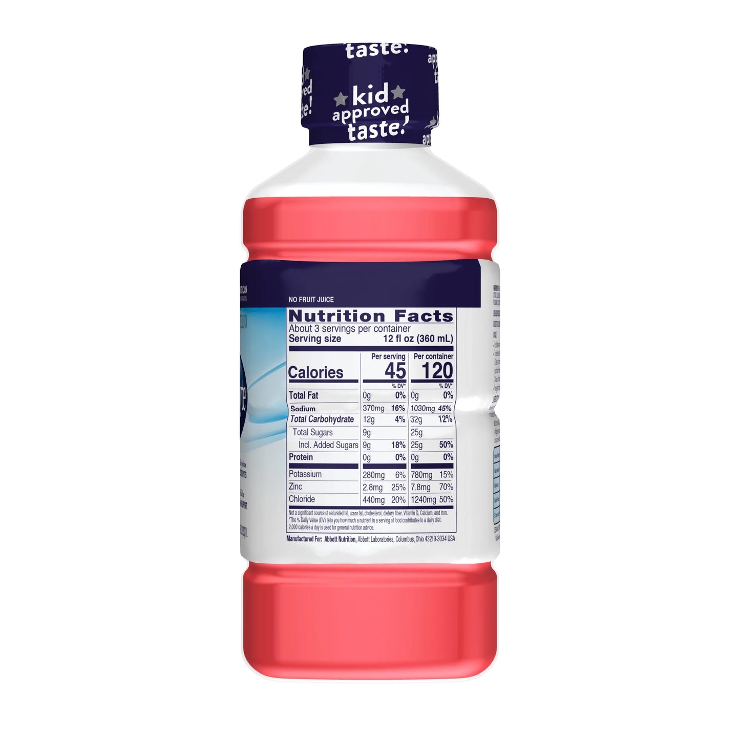 (2 Pack)  Electrolyte Drink, Strawberry, 1 Liter
