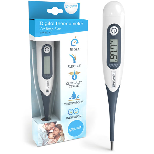 Thermometer for Baby Oral and Rectal with Flexible Tip